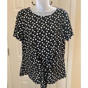 Talbots short sleeve top, size L